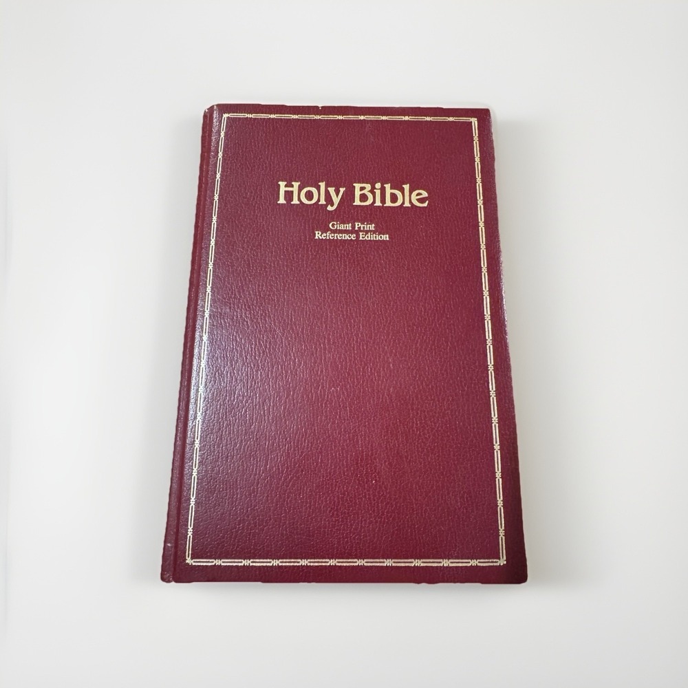 Holy Bible New King James GIANT PRINT Red Letter Reference Edition Nelson 432BG